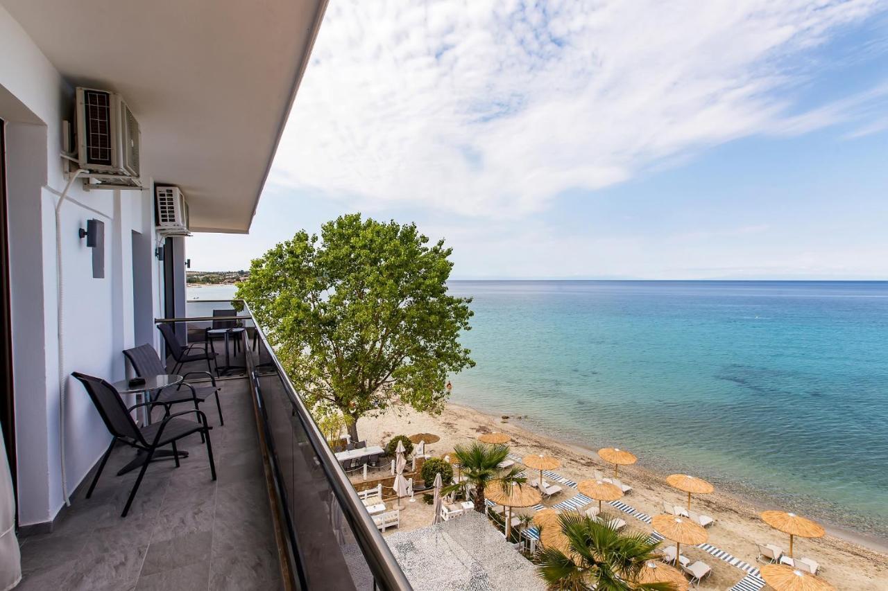 Halkidiki Greek Pride Seafront Hotel สกาลา ฟูร์กาส ภายนอก รูปภาพ