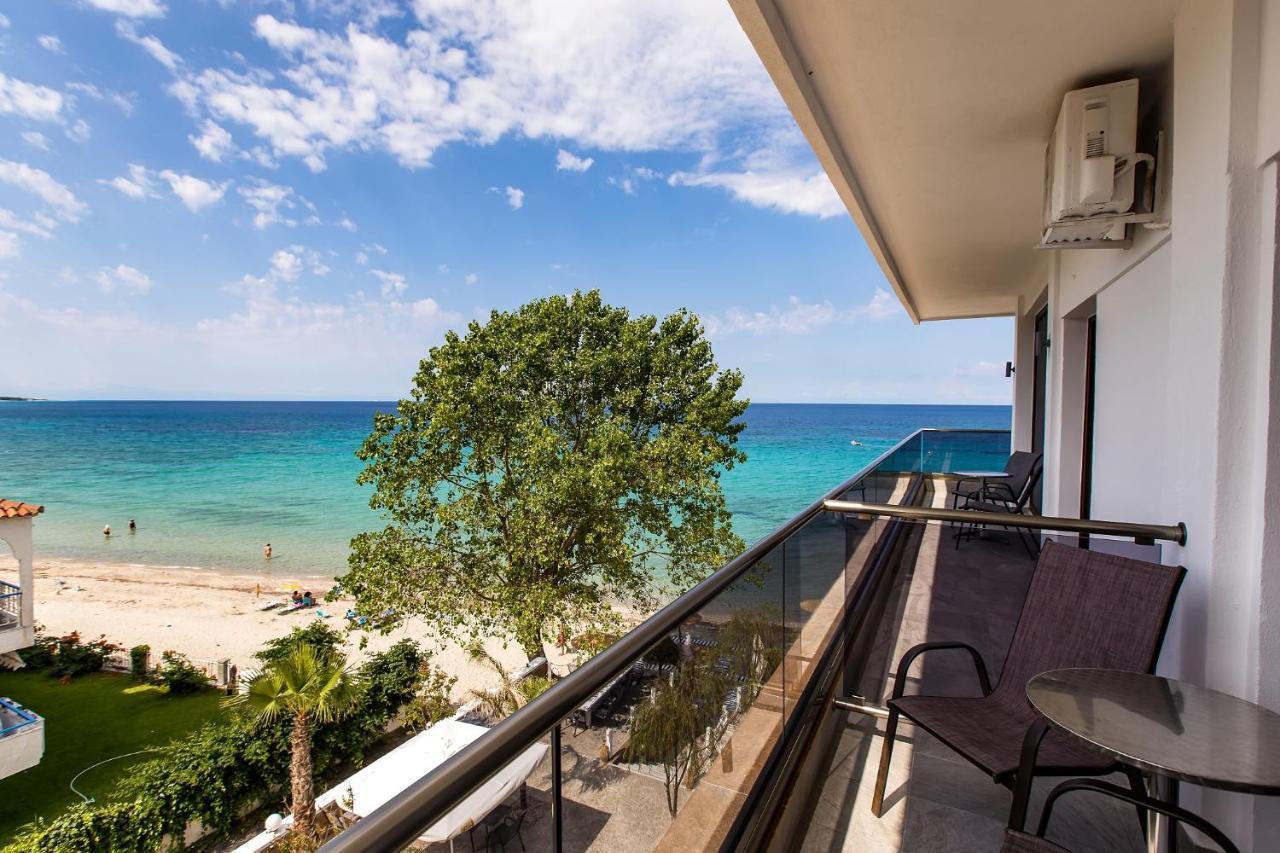 Halkidiki Greek Pride Seafront Hotel สกาลา ฟูร์กาส ภายนอก รูปภาพ