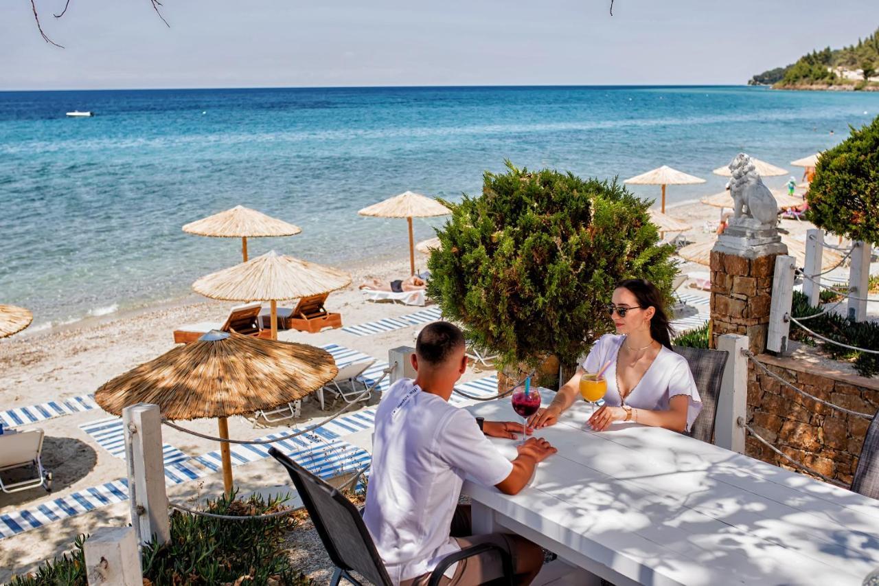 Halkidiki Greek Pride Seafront Hotel สกาลา ฟูร์กาส ภายนอก รูปภาพ