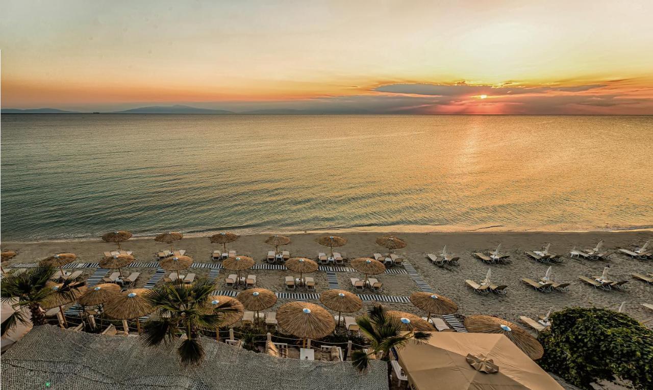 Halkidiki Greek Pride Seafront Hotel สกาลา ฟูร์กาส ภายนอก รูปภาพ