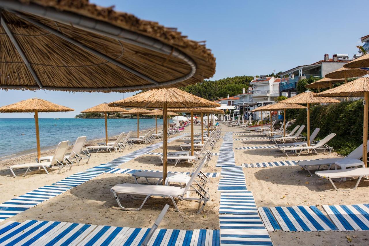 Halkidiki Greek Pride Seafront Hotel สกาลา ฟูร์กาส ภายนอก รูปภาพ
