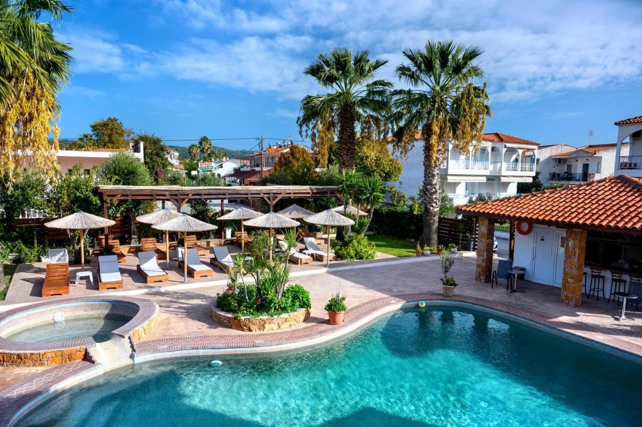 Halkidiki Greek Pride Seafront Hotel สกาลา ฟูร์กาส ภายนอก รูปภาพ