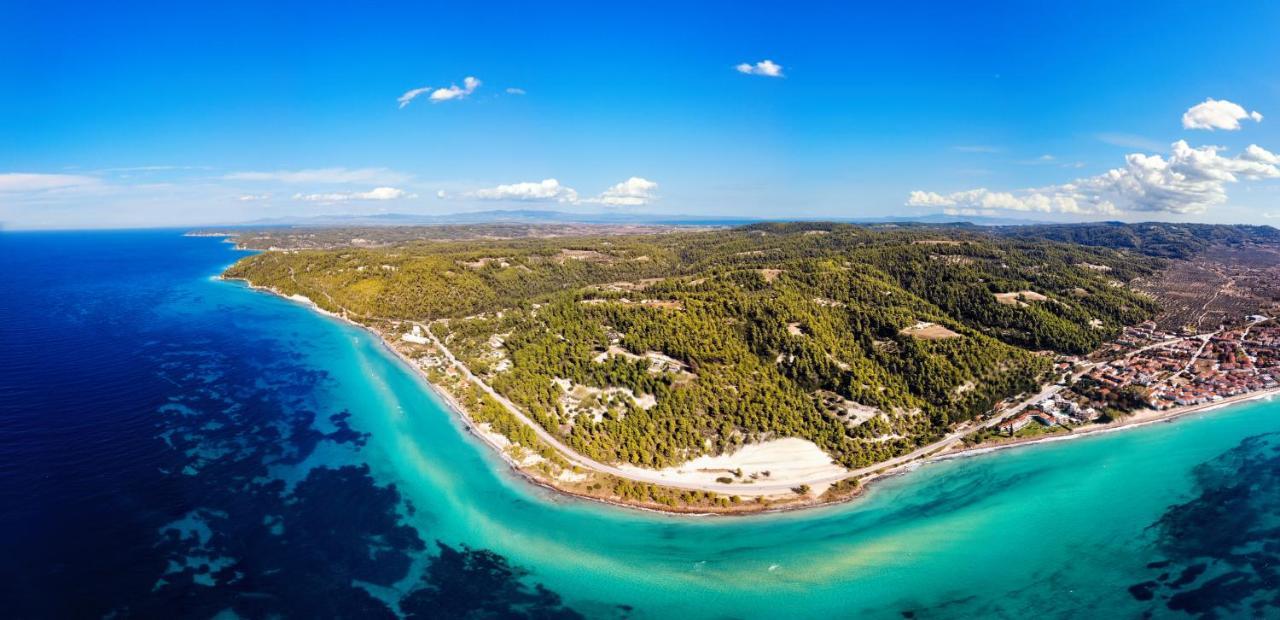 Halkidiki Greek Pride Seafront Hotel สกาลา ฟูร์กาส ภายนอก รูปภาพ