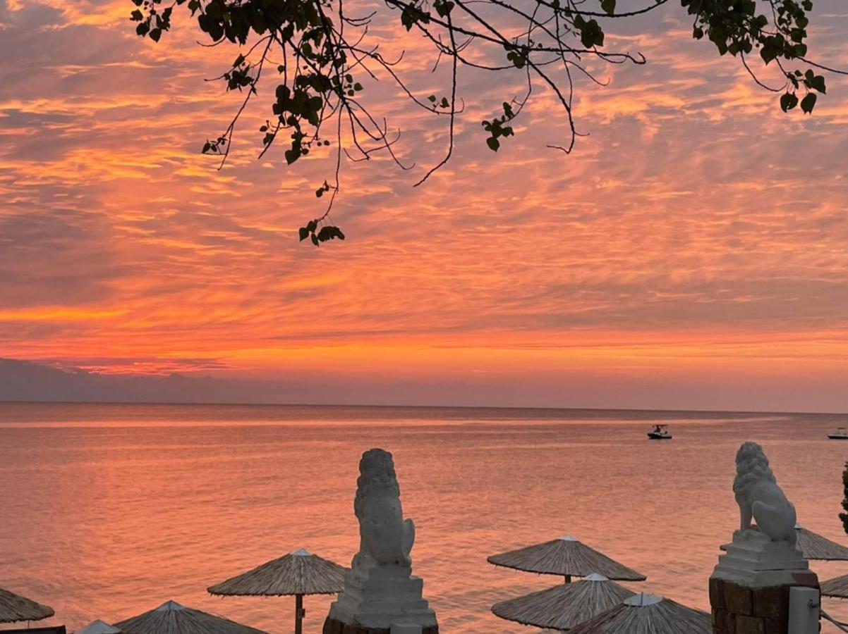 Halkidiki Greek Pride Seafront Hotel สกาลา ฟูร์กาส ภายนอก รูปภาพ