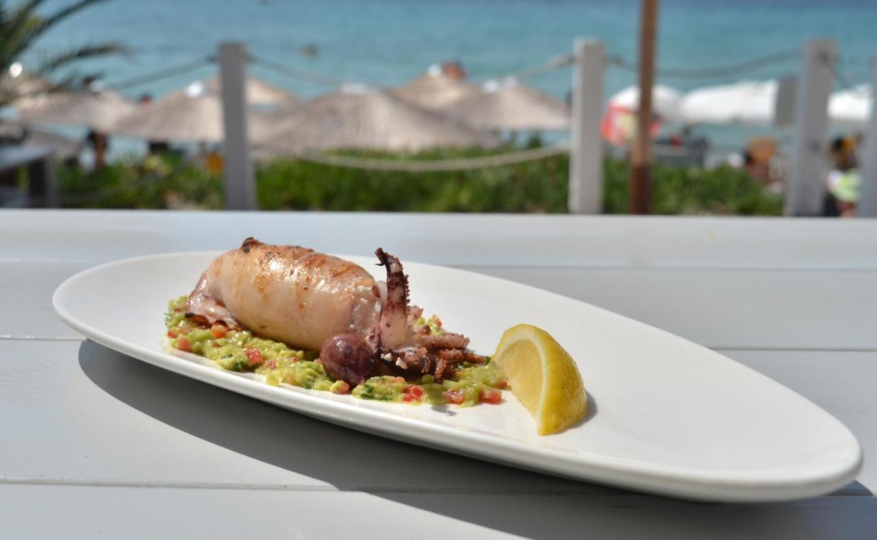 Halkidiki Greek Pride Seafront Hotel สกาลา ฟูร์กาส ภายนอก รูปภาพ